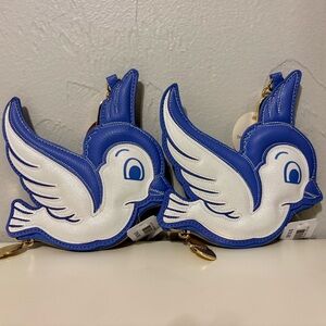 Bath & Body Works Disney Snow White Blue Bird Coin Purse x2